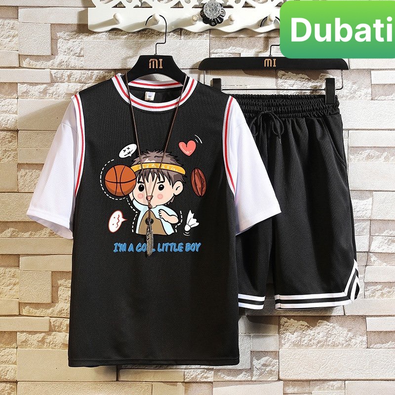 ĐỒ BỘ THỂ THAO LITTLE SIÊU SANG CHẢNH, ĐỒ BỘ NAM CỌC TAY MẪU MỚI- DUBATI FASHION