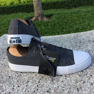 Giày Allstar Ck2 Nữ Xám Đậm Cổ Thấp