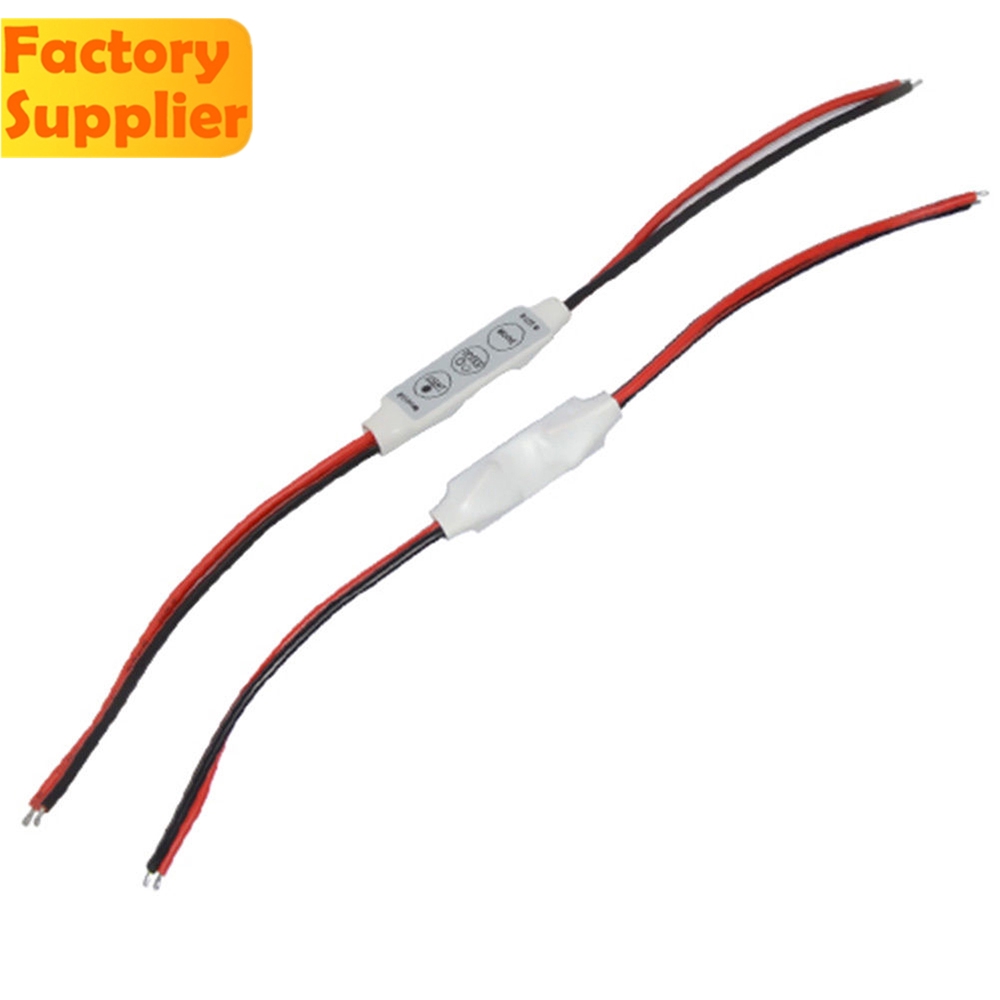 Bộ điều chỉnh đèn led Pcbfun mini 3 nút bấm 12v 3528 5050