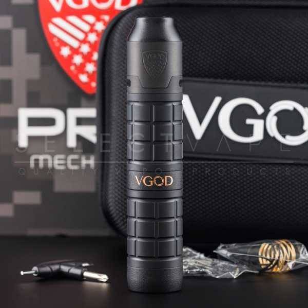 Vgod Pro Mech Kit 2 Siêu Khói Chính Hãng (Combo Đi Kèm Pin, Sạc Rời, Bông, Coil Alien, 20ml Td)