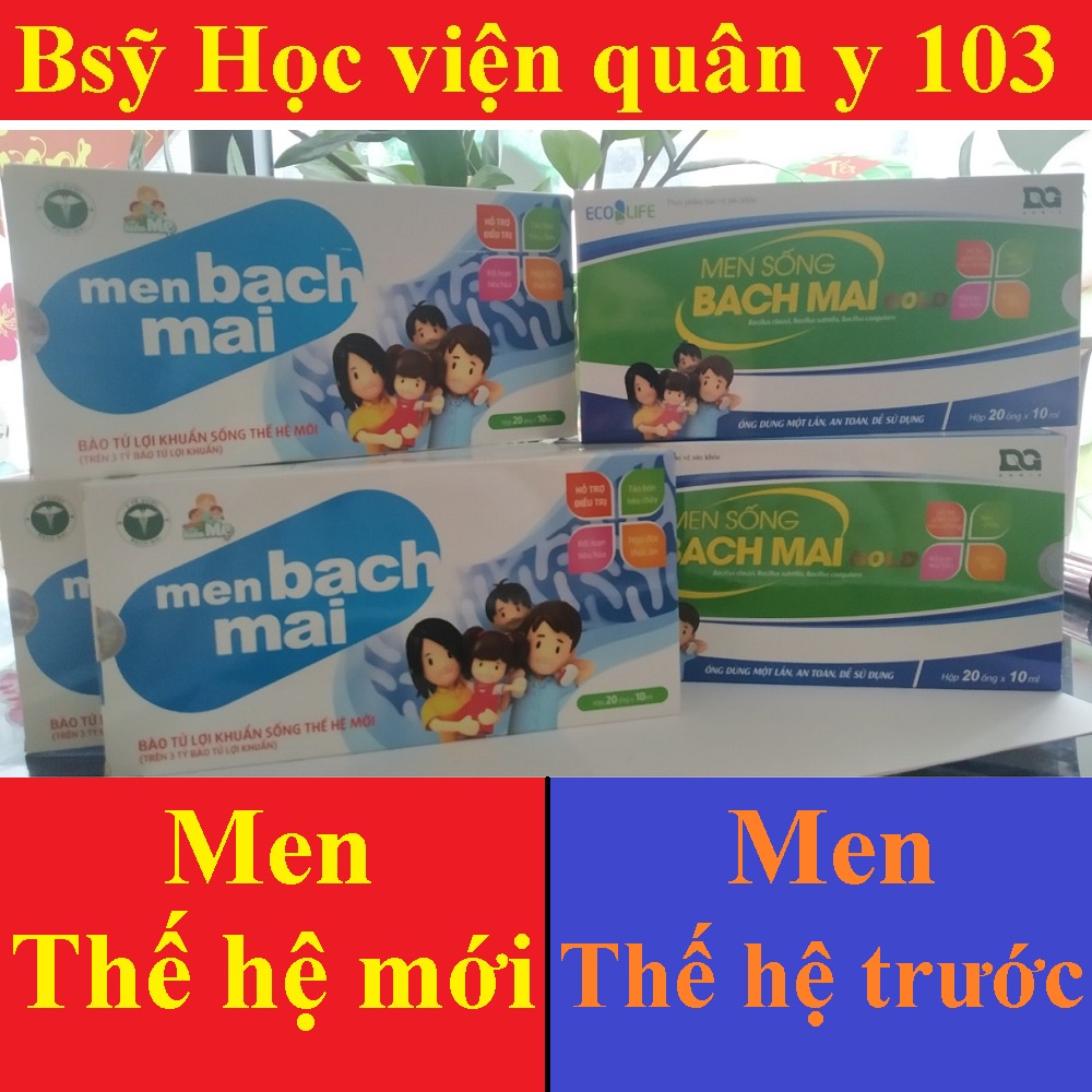 Men sống bạch mai gold,dùng cho cả trẻ em và người lớn,giúp Hết biếng ăn,táo bón, tiêu chảy [Men vi sinh tiêu hóa tốt] | BigBuy360 - bigbuy360.vn