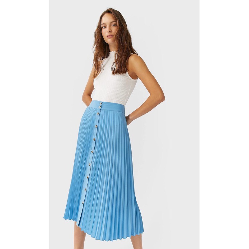 Chân váy stradivarius auth size S 140k