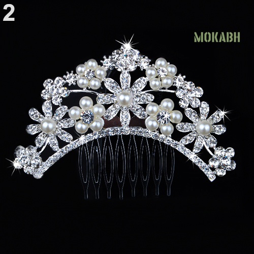 Trâm Cài Tóc Hình Hoa Đính Ngọc Trai Nhân Tạo Thời Trang