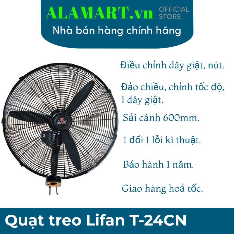 Quạt treo Công Nghiệp LIFAN T-24CN