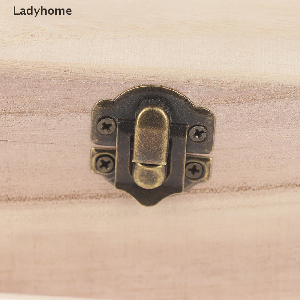 Hộp Đựng Trang Sức Bằng Gỗ Có Nắp Đa Năng