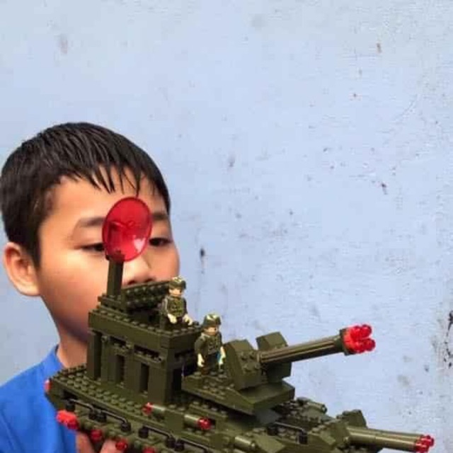 Bộ lego lắp ráp xe tăng siêu xịn