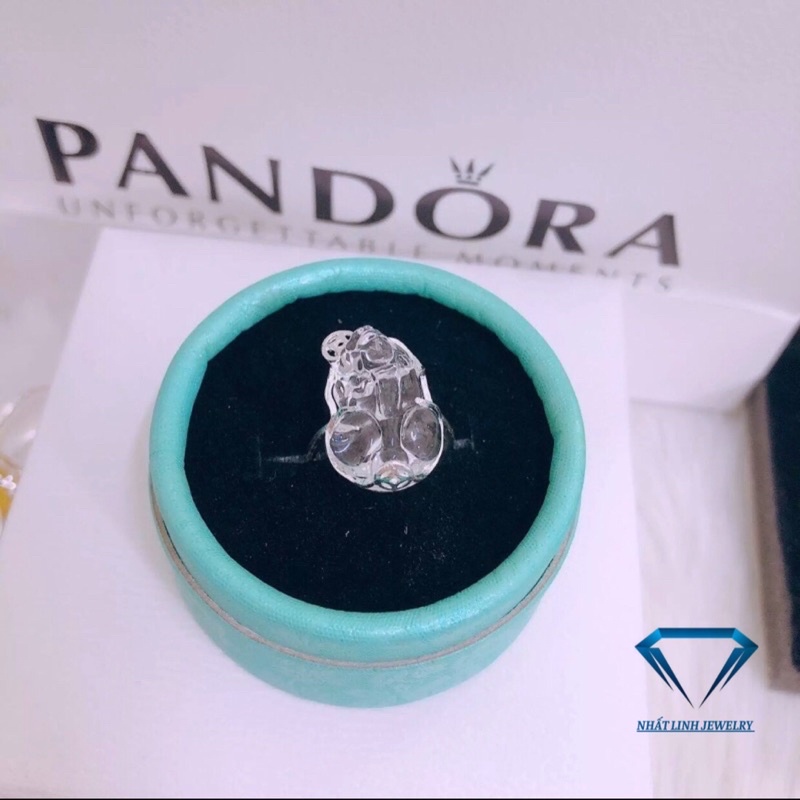 Nhẫn nữ bạc thật, nhẫn tỳ hưu tài lộc, may mắn - Kho sỉ bạc Nhất Linh