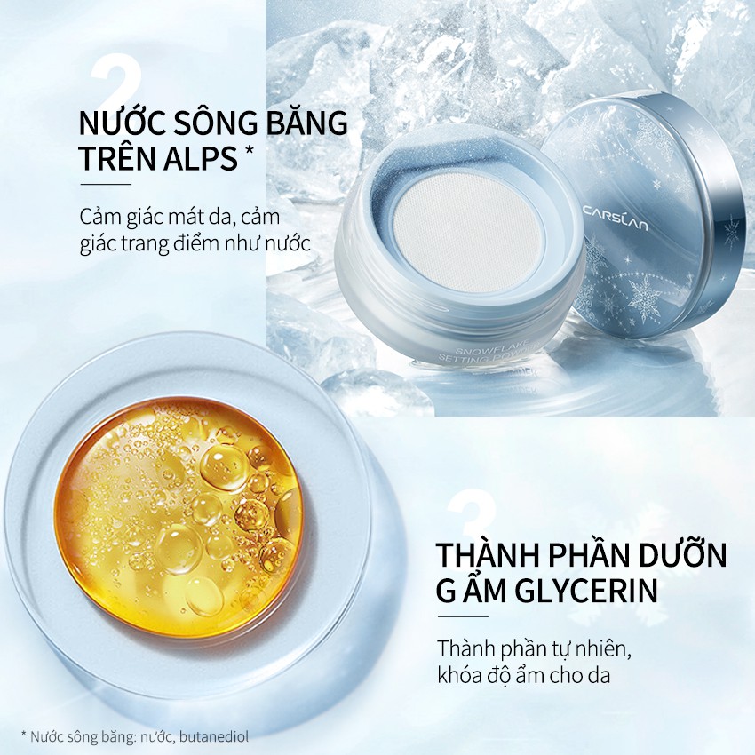 Phấn Phủ Carslan Kiểm Soát Dầu Phiên Bản Giới Hạn Đẹp Mắt 10g