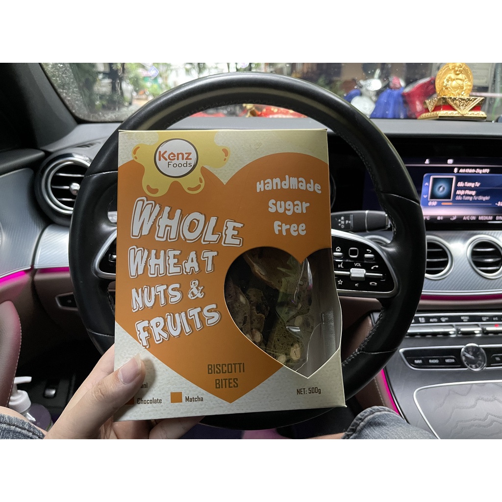 Bánh Ăn Kiêng BISCOTTI Cao Cấp Nguyên Liệu Nhập Khẩu 500g - KenzFoods | BigBuy360 - bigbuy360.vn