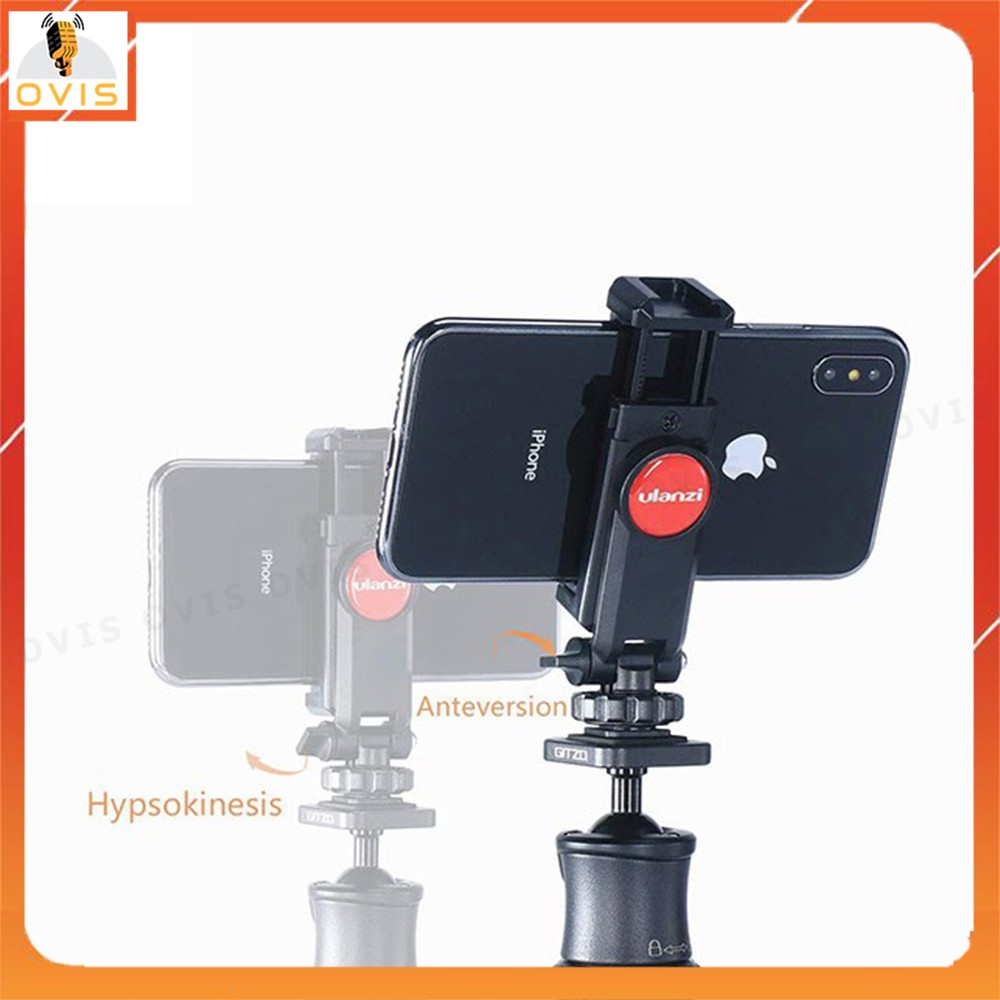 Kẹp Xoay 360 độ cho Điện thoại Smartphone | Ulanzi ST-06 / ST-06S
