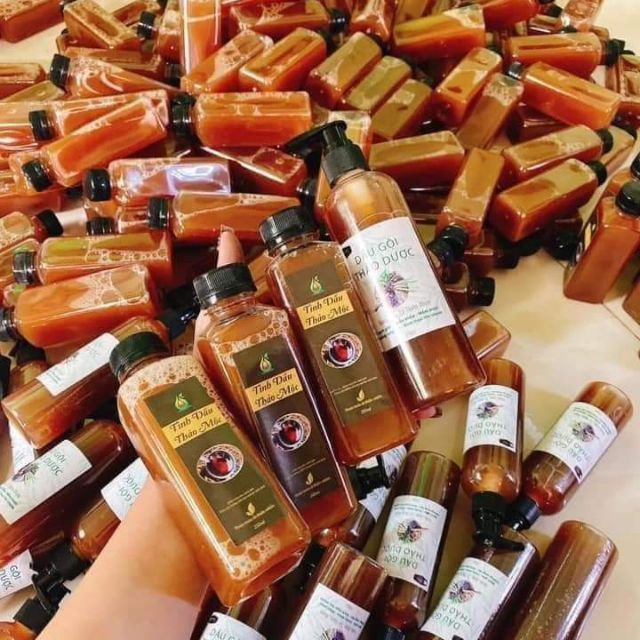 Combo dầu gội+ tinh dầu thảo mộc(100% thiên nhiên)