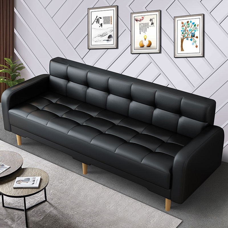 Giường sofa vải hai mục đích có thể gập lại phòng cho thuê căn hộ nhỏ chung cư cao ốc văn đơn ba người <