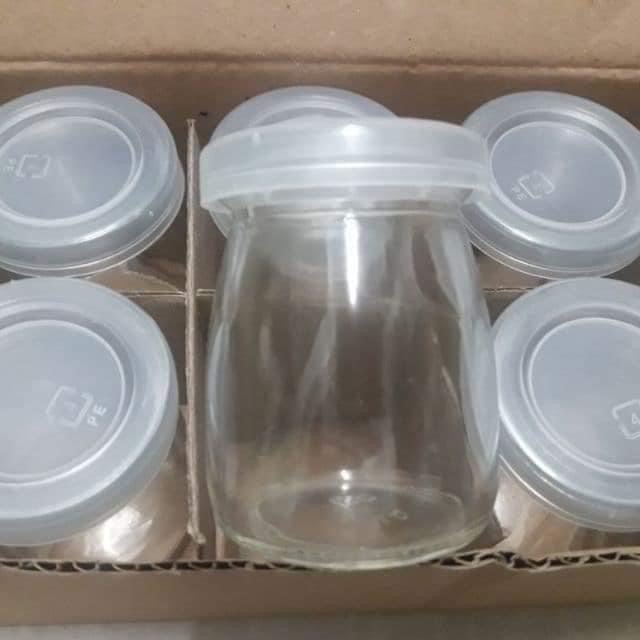 Lọ thuỷ tinh cao cấp làm sữa chua có nắp | BigBuy360 - bigbuy360.vn