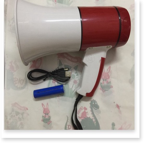 Loa phóng thanh cầm tay Mini Megaphone - Ghi Âm, Phát Lại Có Cổng Usb