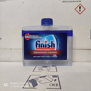 Dung dịch vệ sinh máy rửa chén Finish 250ml