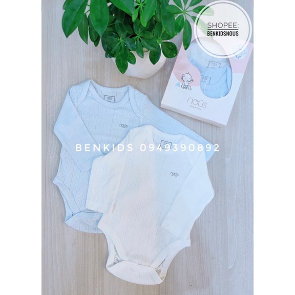 Nous - Set 2 body chip cho bé trai/bé gái