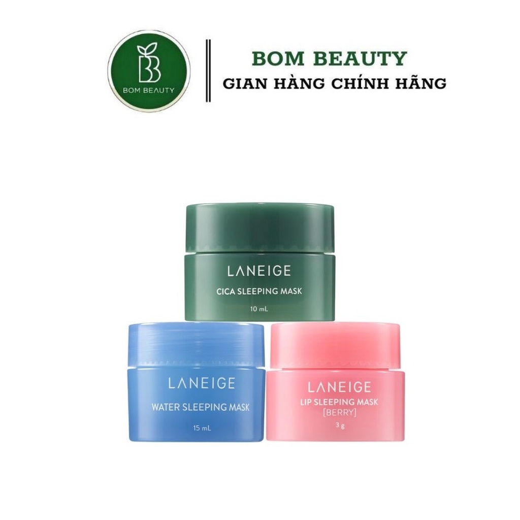 Bộ 3 mặt nạ ngủ LANEIGE Good Night Kit 3 items