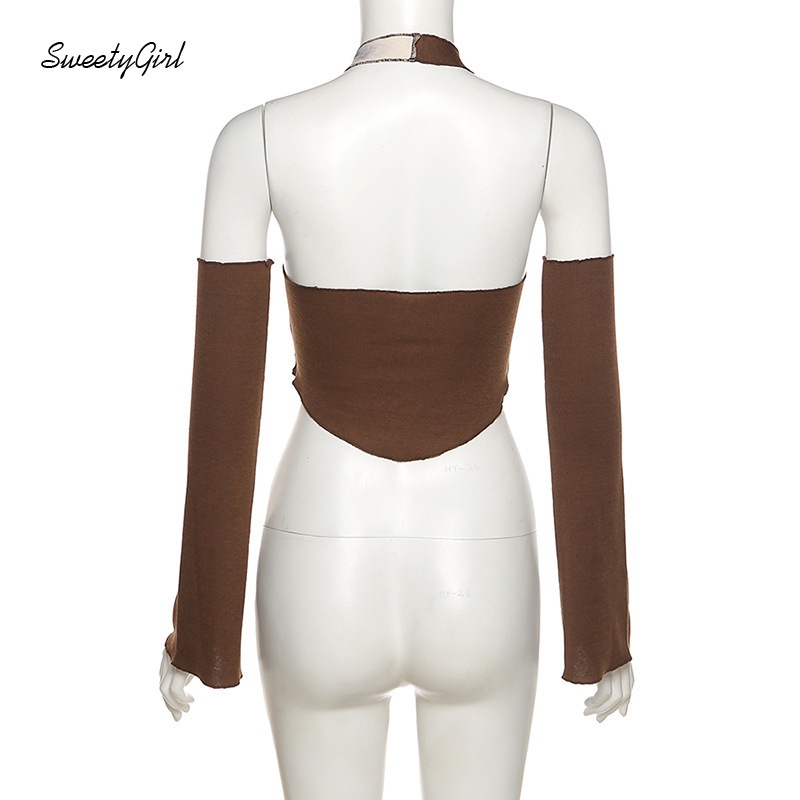 Áo Tank Top Hai Dây Cổ Chữ V Ôm Eo Phối Màu Tương Phản Thời Trang 2022 Cho Bạn Gái