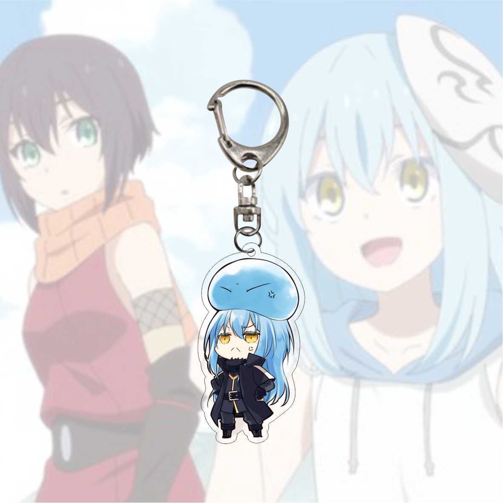 Móc Khóa Nhựa Acrylic In Hình Anime That Time I Got Reincarnated a Slime Rimuru