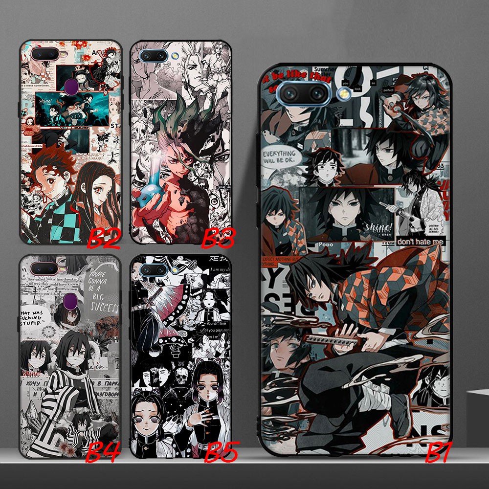 Ốp điện thoại silicone mềm in hình Kimetsu no Yaiba 2 cho OPPO F5 F3 F1S F1 Plus F11 Pro F9 Pro R9S