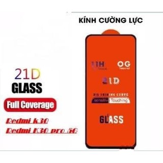 Cường lực full màn redmi k30