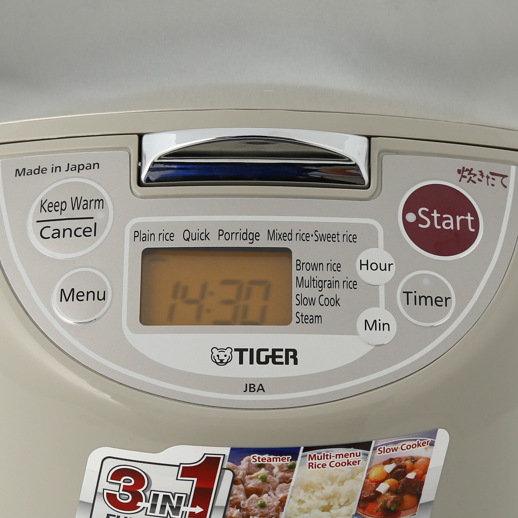Nồi cơm điện tử Tiger JBA-T10W dung tích 1.0L