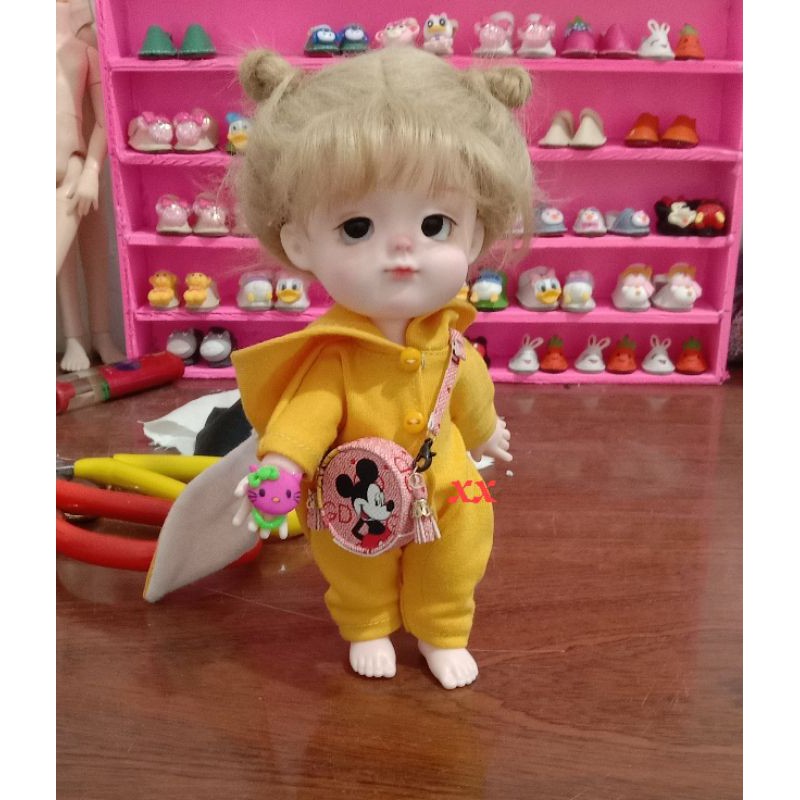 Sét body cho búp bê 1/12. ob11. 1/8. mong ming bru. monts. blythe...