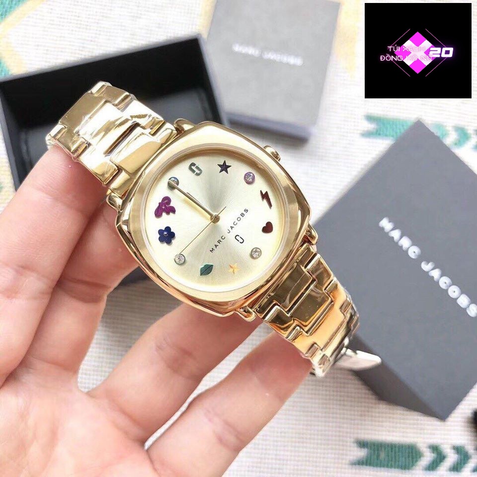 ( Sẵn 4 màu ) Đồng hồ nữ MARC JACOBS #MJ35 case 34mm.5ATM | BigBuy360 - bigbuy360.vn