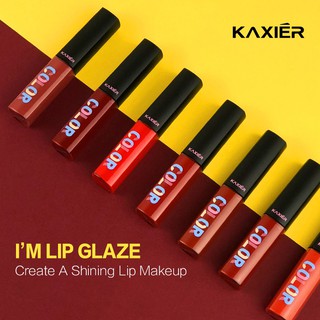 Bộ 7 son kem lì mini KAXIER chống nước màu son lâu trôi