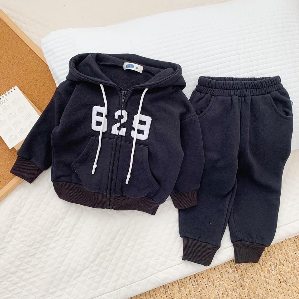Bộ nỉ lông cho bé từ 8-20kg