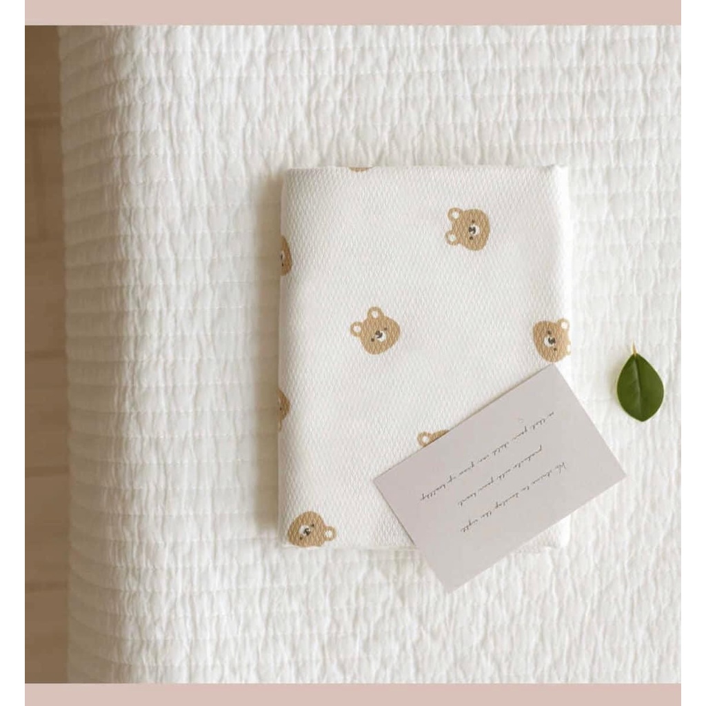 Khăn đắp mùa hè, khăn tắm, che nắng hãng Baby &amp; I Hàn Quốc, Khăn Cotton Hàn Quốc siêu mềm thấm nước