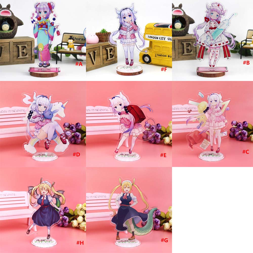 Mô hình nhân vật anime Miss Kobayashi's Dragon Maid KannaKamui bằng acrylic có chân đứng trang trí