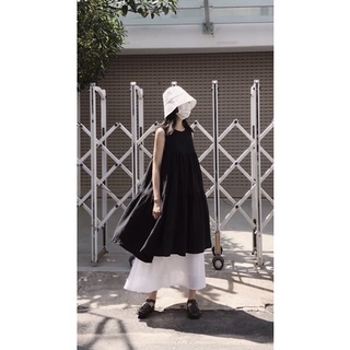 Đầm tầng muslin