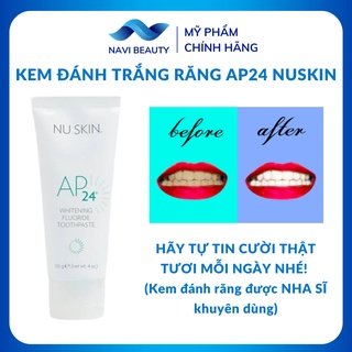 Kem đánh răng AP24 giúp răng trắng sáng, giảm vôi răng 110gr