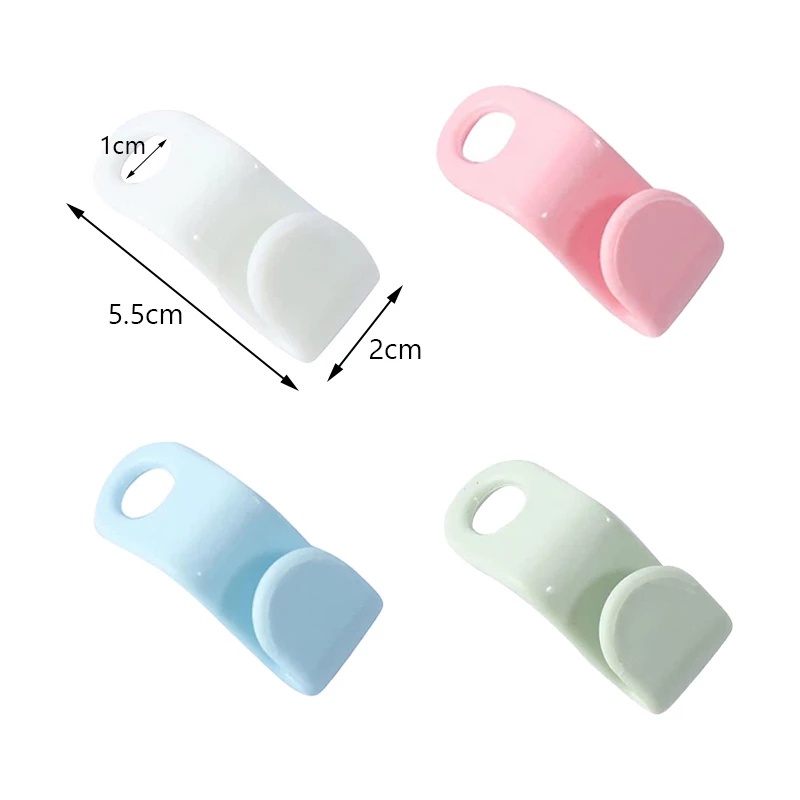 Móc treo quần áo, phụ kiện treo móc quần áo / áo choàng bằng nhựa mini đa năng tiết kiệm không gian tiện lợi