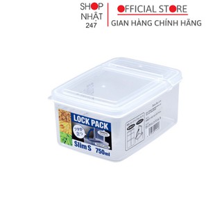 Hộp nhựa đựng thực phẩm 750ml Sanada Nội Địa Nhật Bản