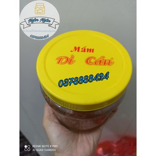 Mắm cá cơm Thu Dì Cẩn.