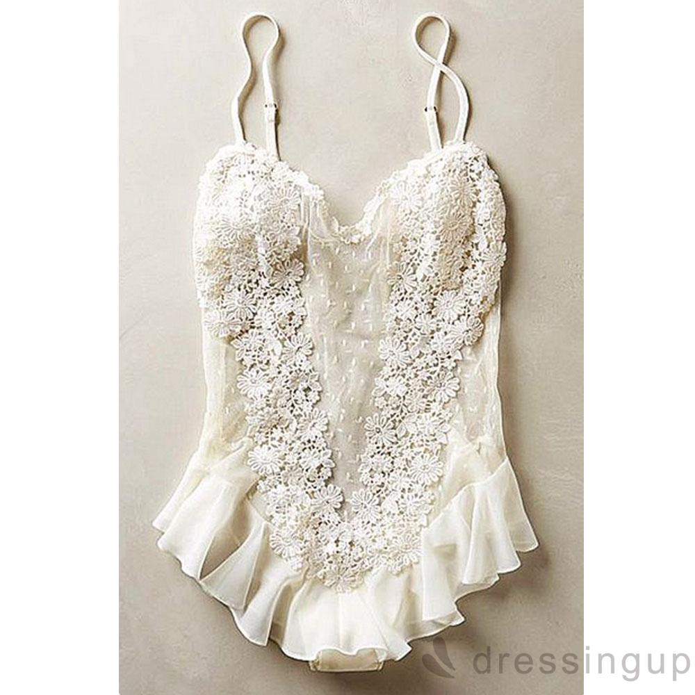 Đồ Lót Nữ Vải Lụa Phối Ren Lưới Gợi Cảm