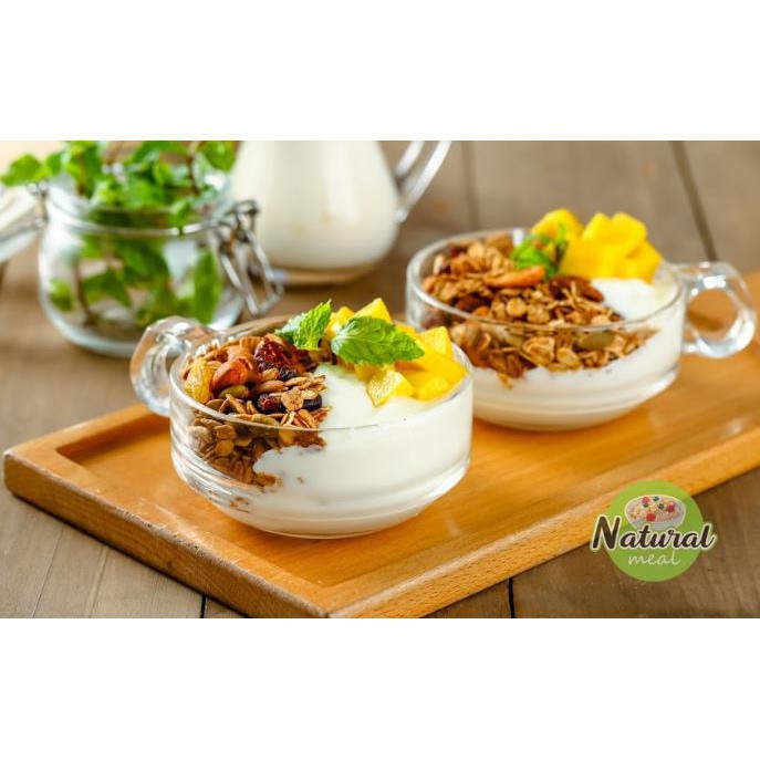 Ngũ cốc dinh dưỡng ăn kiêng, giảm cân ăn sáng Granola nhiều hạt thơm ngon Healthy Mix vị 150gram - Natural Meal