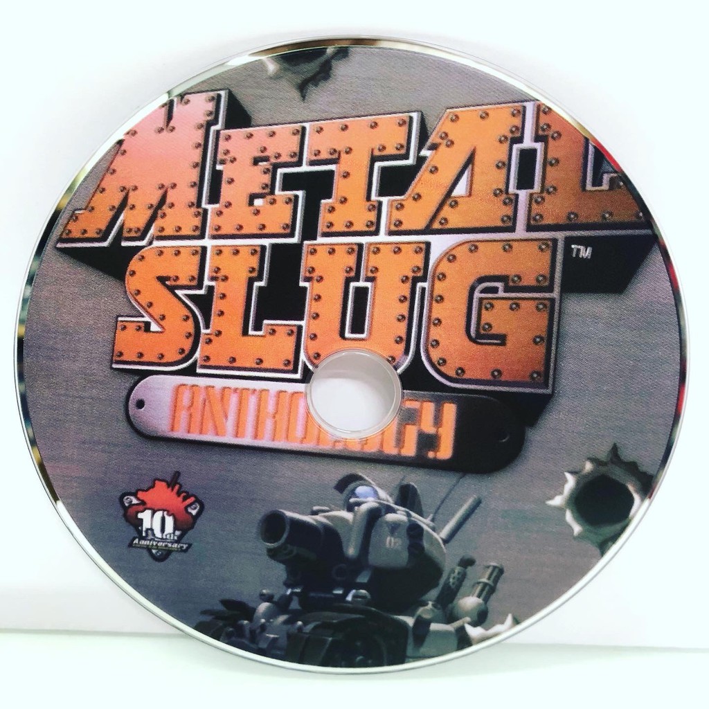 Đĩa Game PS2 - Ram Bô Lùn - Metal Slug Anthology