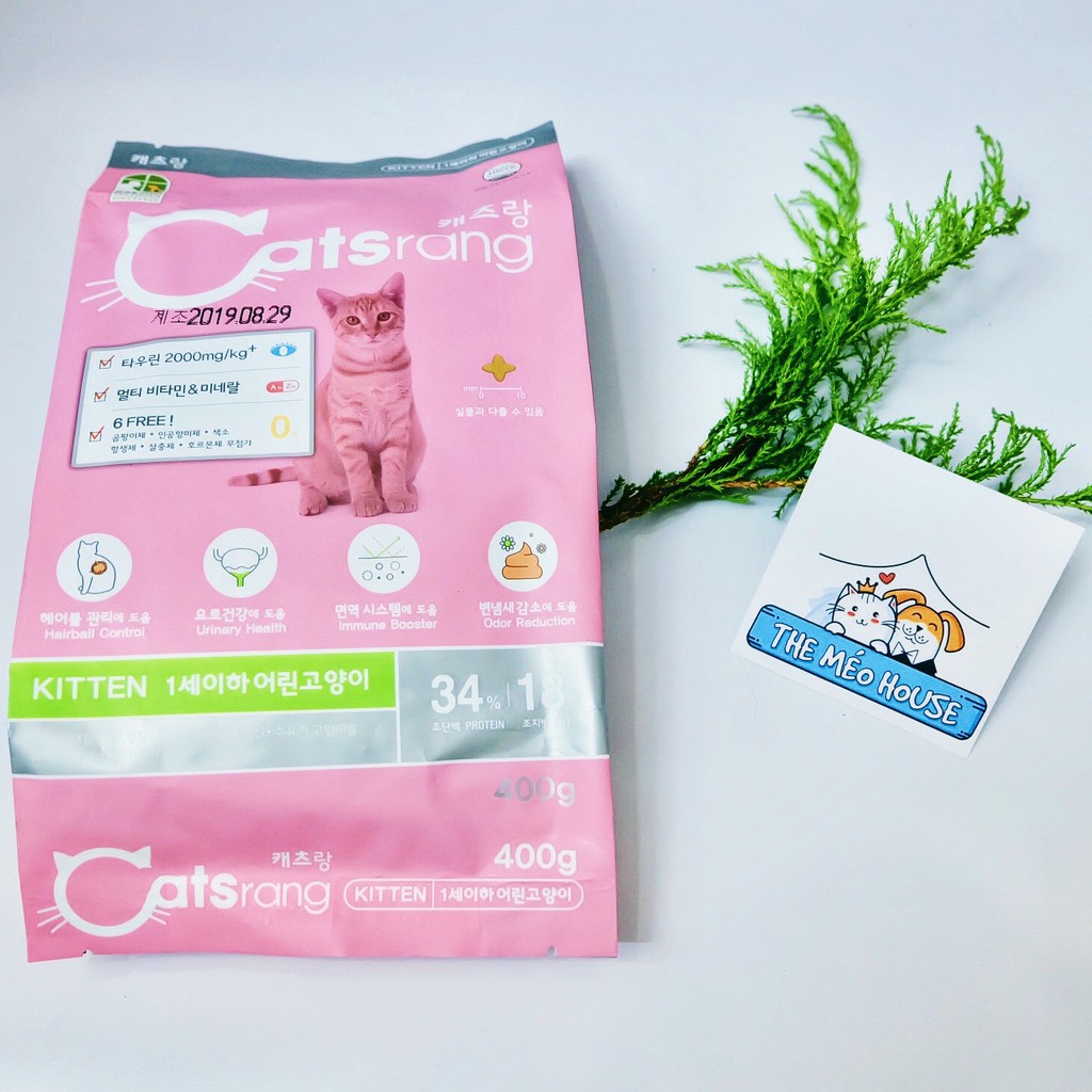 Thức ăn cho mèo con Catsrang Kitten 400g