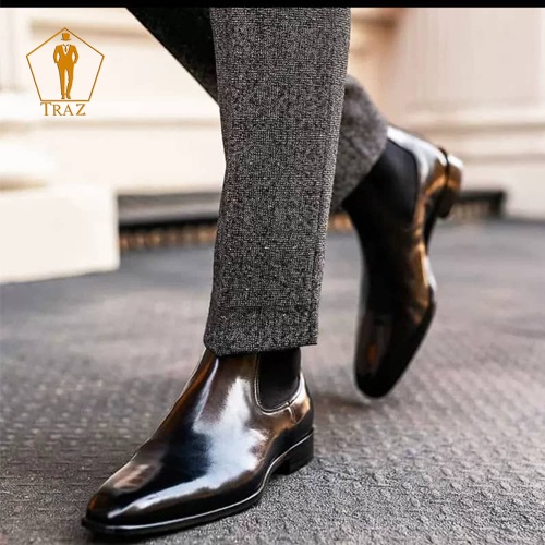 Giày bốt boots nam Cao Cổ TRAZ Chelsea Boots Classic