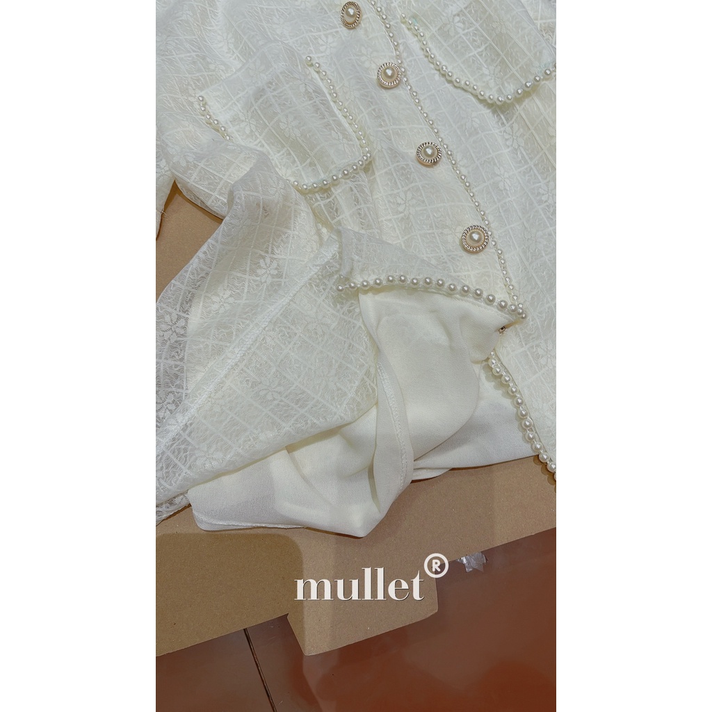 ÁO TƠ ÉP VIỀN NGỌC by Mullet