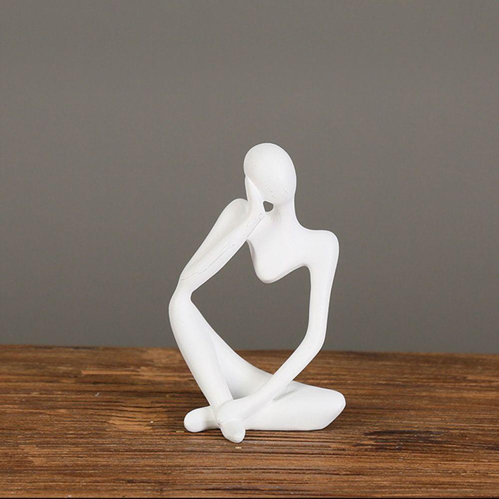 Mô Hình Tượng Người SUENIN The Thinker Nghệ Thuật Để Bàn Trang Trí Nhà Cửa / Văn Phòng