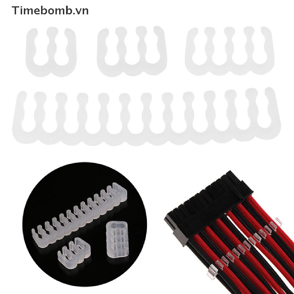 Set 24 Dây Cáp Nguồn Máy Tính 2.5-3.0mm