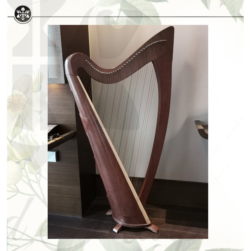 Đàn Lyre Harp đàn hạc thủ công Tặng phụ kiện giáo trình bảo hành thân đàn 10 năm tặng đàn kalimba 17 phím KATENE-W01030