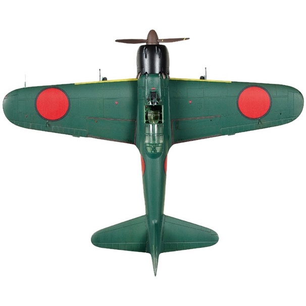 60779 Mô hình máy bay quân sự 1/72 SCALE MITSUBISHI A6M5 ZERO FIGHTER