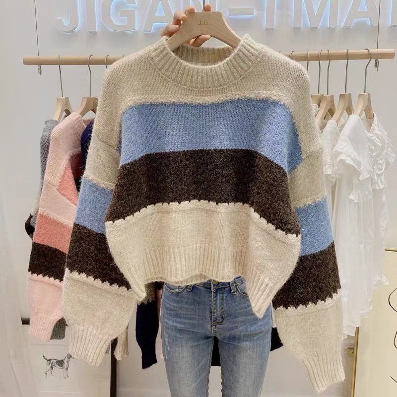 Áo Len Nữ Sọc Lửng 780 | BigBuy360 - bigbuy360.vn