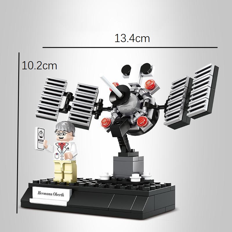 Bộ đồ chơi ed lắp ráp mô hình tàu con thoi không gian cho bé