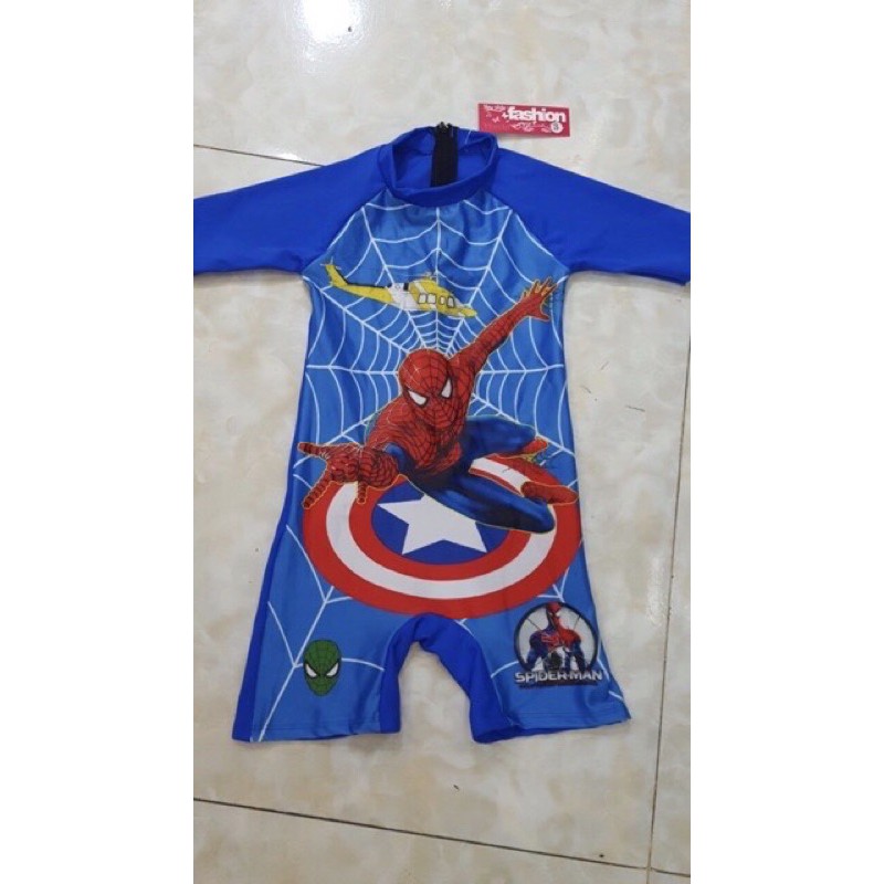 Đồ bơi siêu nhân liền vải thun lạnh HQ cao cấp | BigBuy360 - bigbuy360.vn